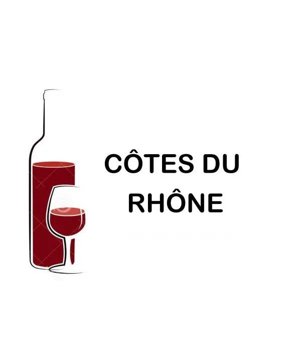 Côte du rhône 75 cl